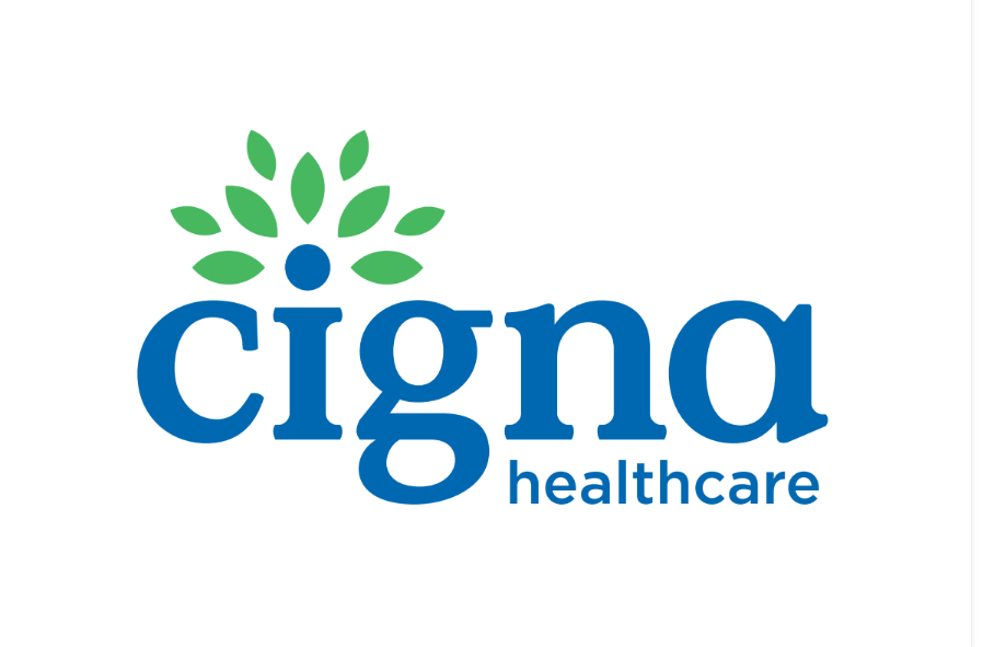 Logo Cigna Azul y verde